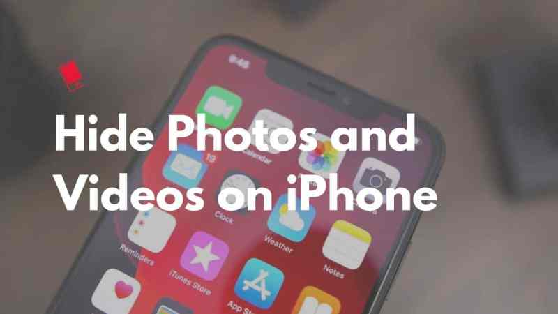 How to Hide Photos and Videos on iPhone with password protect